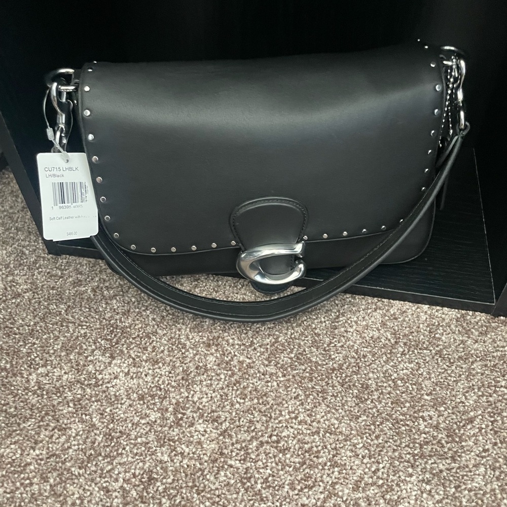 Coach Soft Tabby with Rivets